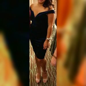 Blue Velvet Fancy Dress